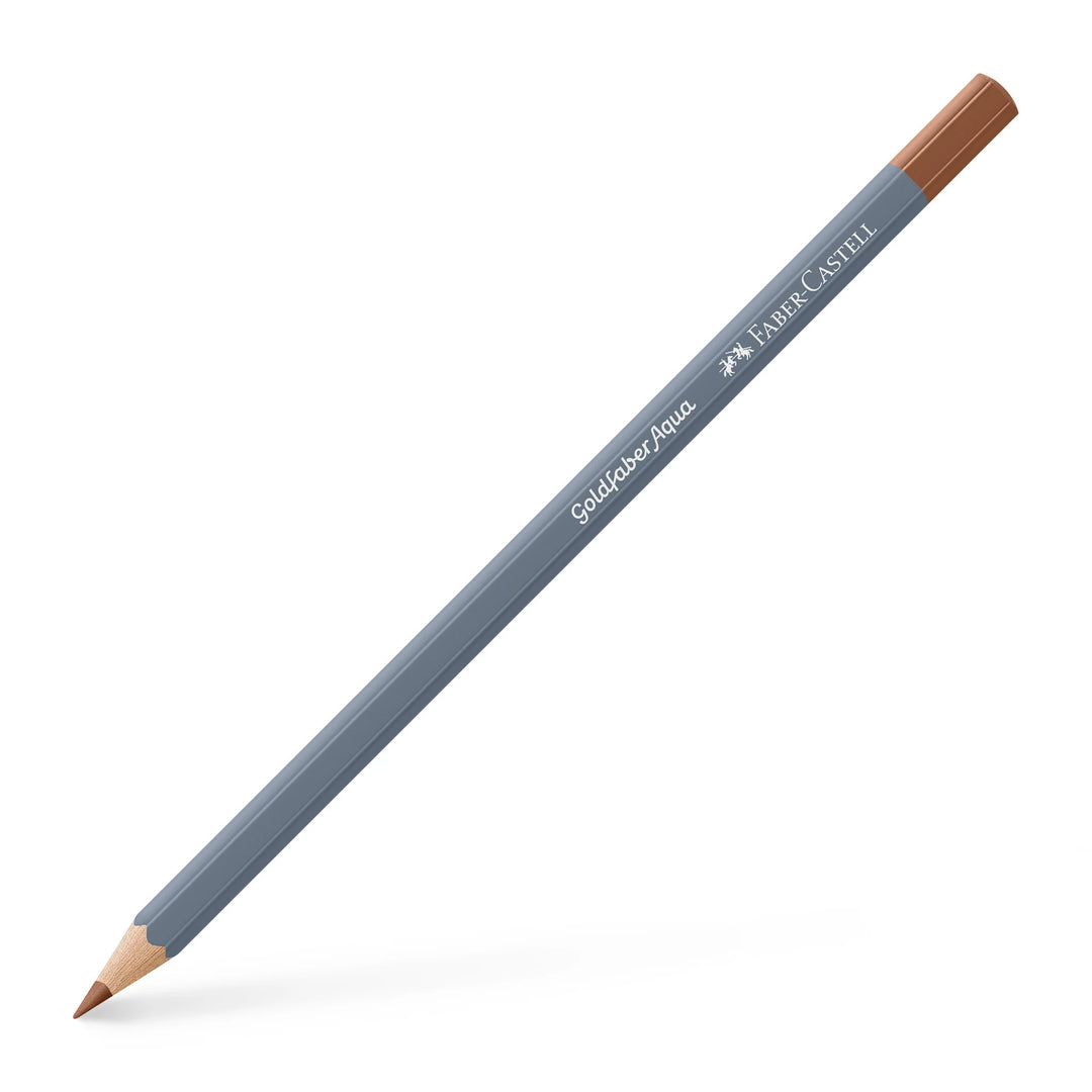 Faber-Castell Goldfaber Colouring Pencil 283 Burnt Siena Box Of 12 - A114697