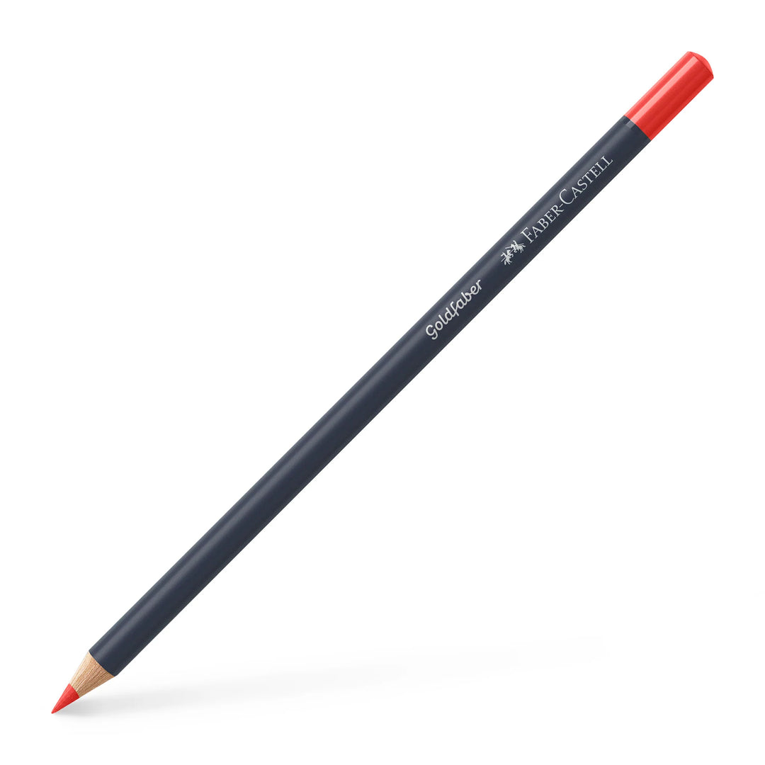 Faber-Castell Goldfaber Colouring Pencil  118 Scarlett Red Box Of 12 - A114718