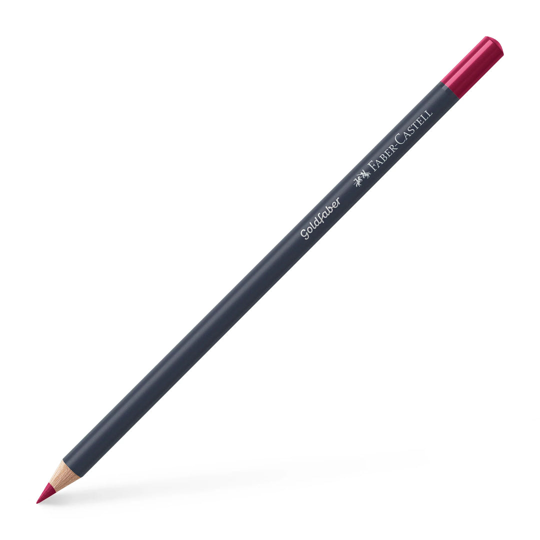 Faber-Castell Goldfaber Colouring Pencil 126 Permanent Carmine Box Of 12 - A114726
