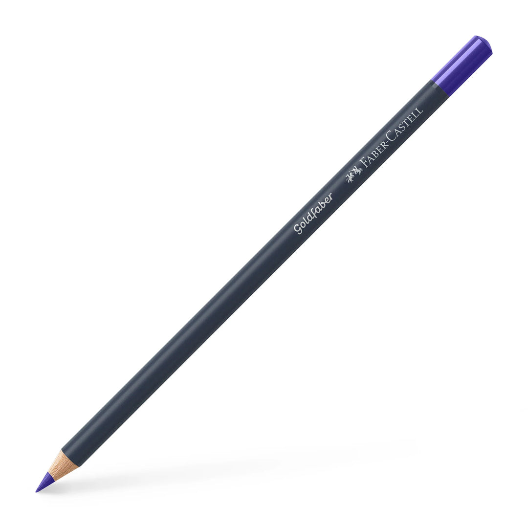 Faber-Castell Goldfaber Colouring Pencil 137 Blue Violet Box Of 12 - A114737