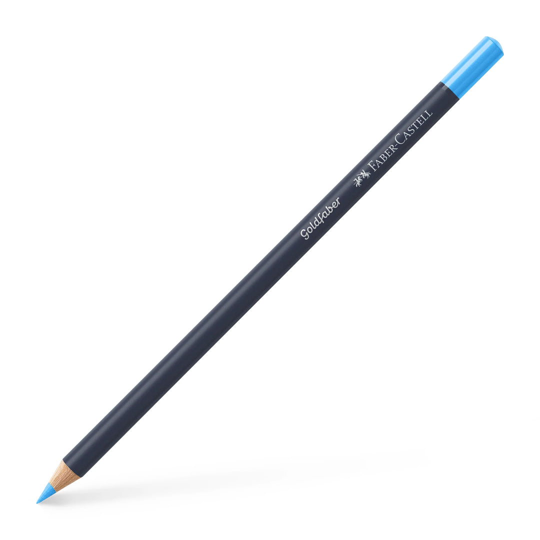 Faber-Castell Goldfaber Colouring Pencil 147 Light Blue Box Of 12 - A114747