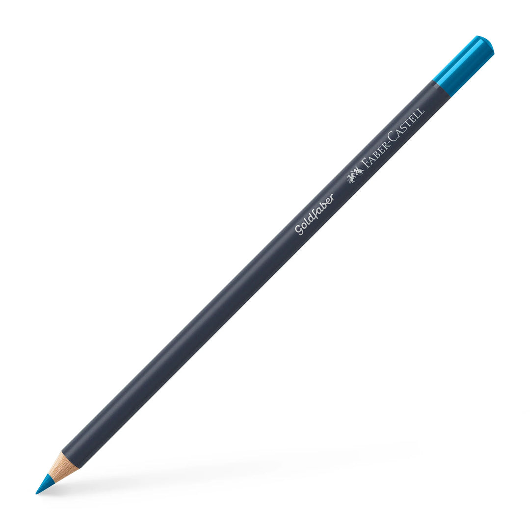 Faber-Castell Goldfaber Colouring Pencil 153 Cobalt Turquoise Box Of 12 - A114753