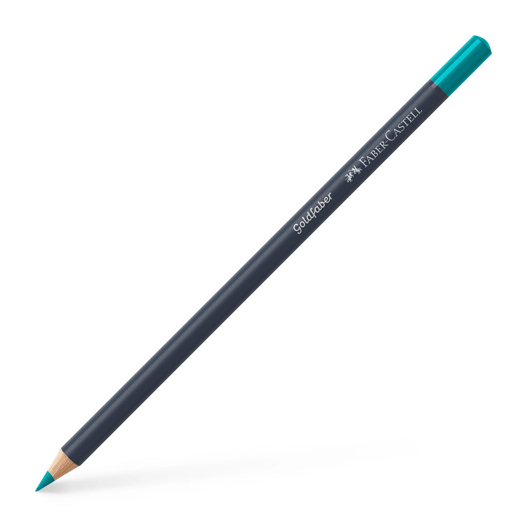 Faber-Castell Goldfaber Colouring Pencil 156 Cobalt Green Box Of 12 - A114756