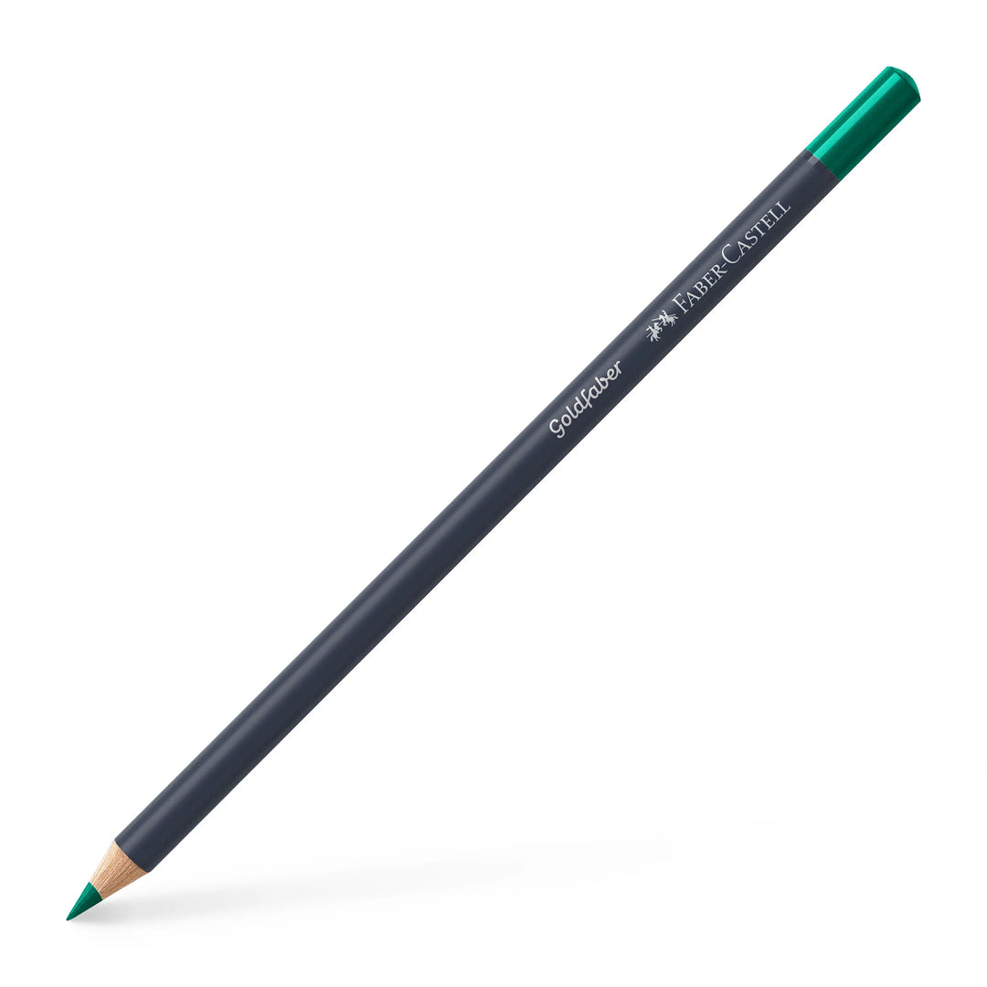 Faber-Castell Goldfaber Colouring Pencil 161 Phthalo Green Box Of 12 - A114761