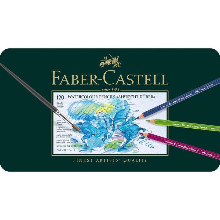 Faber-Castell Albrecht Dürer Watercolour Pencil Tin Of 120 - A117511