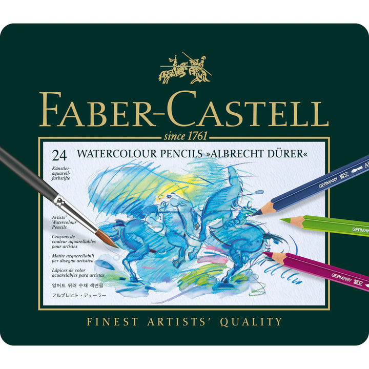Faber-Castell Albrecht Dürer Watercolour Pencil Tin Of 24 - A117524