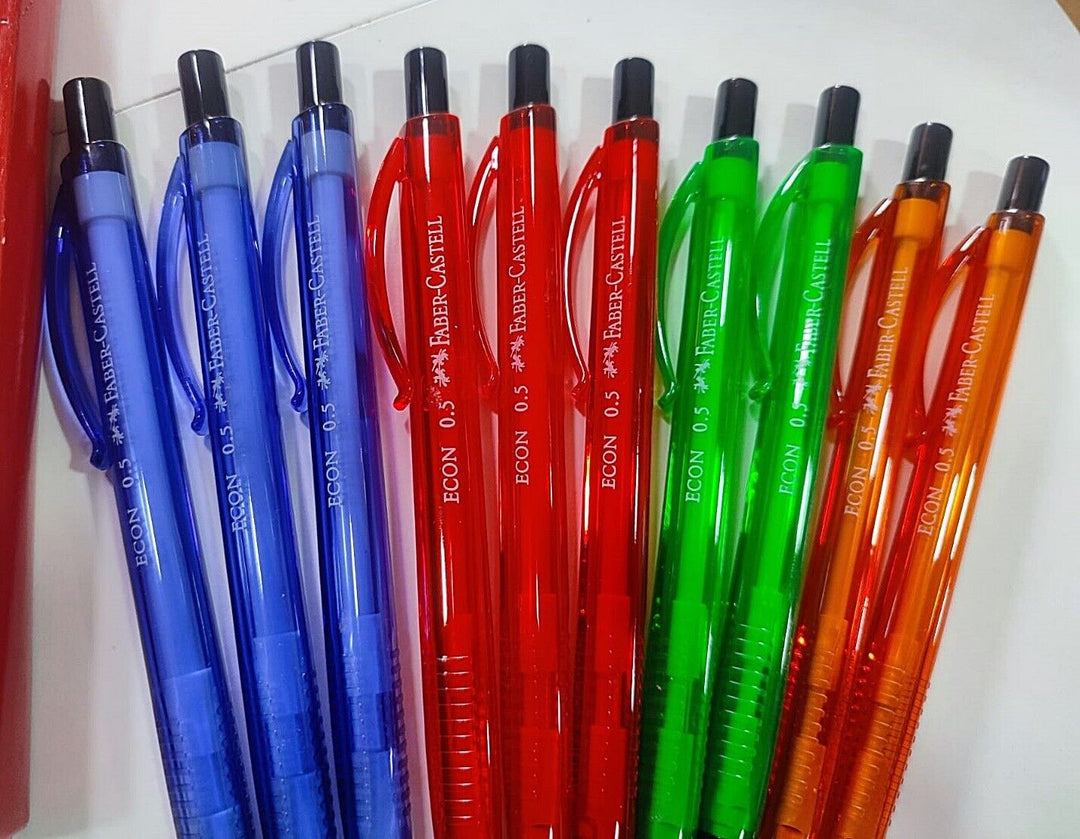 Faber-Castell Econ Mechanical Pencils 0.5mm Box Of 10 - A134210