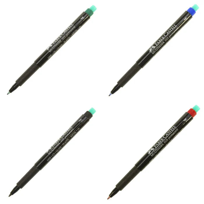 Faber-Castell Multimark Overhead Permanent Marker F Box Of 10