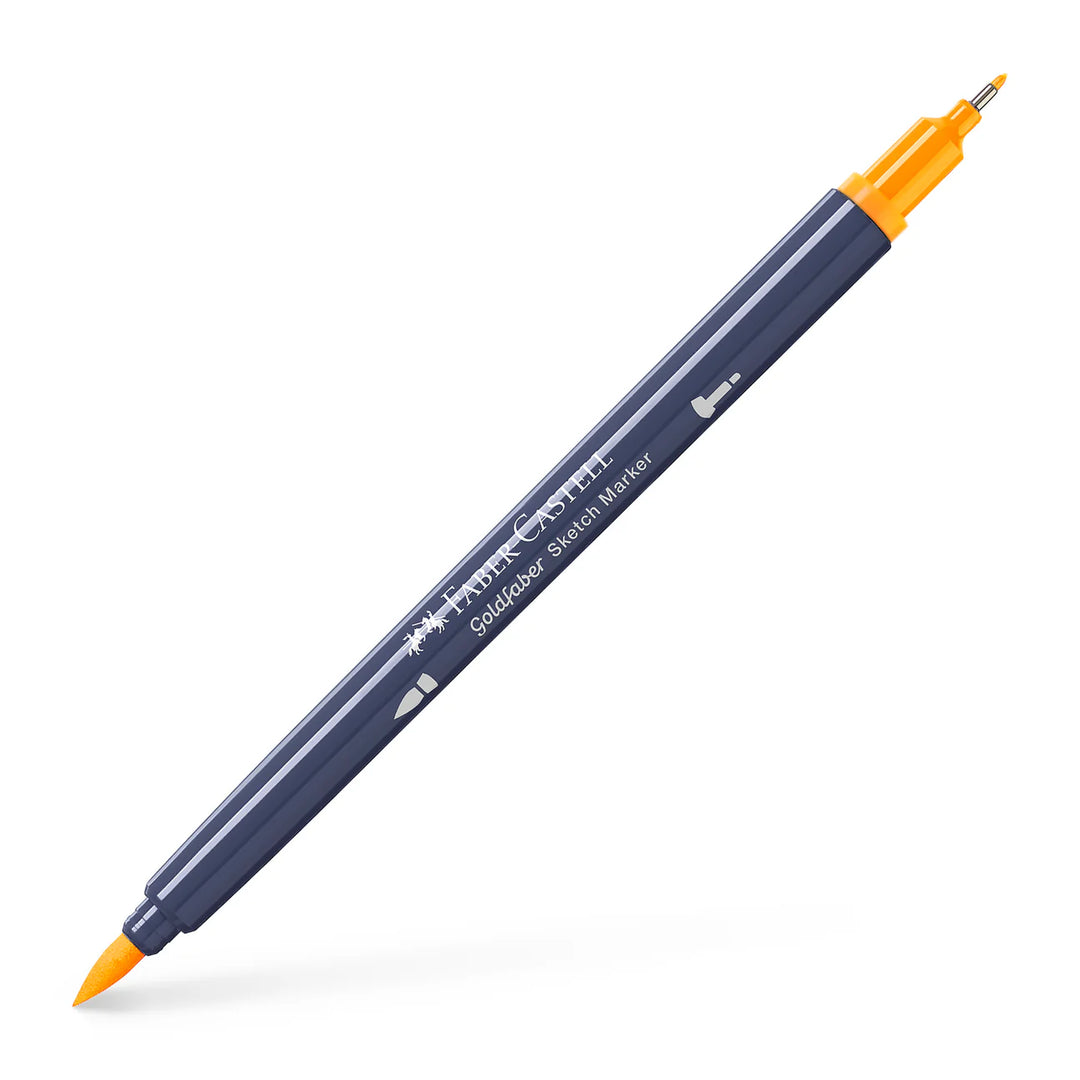 Faber-Castell Goldfaber 109 Dark Chrome Yellow Sketch Marker - A164708