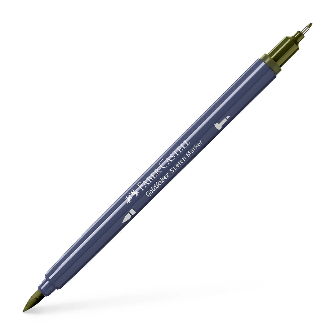 Faber-Castell Goldfaber 173 Olive Green Yellowish Sketch Marker - A164763