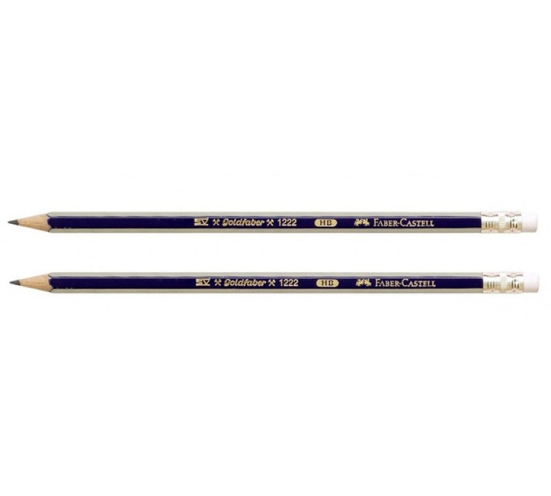 Faber-Castell Carded G/F Eraser tip HB Pencils Pack Of 2 - AC116881