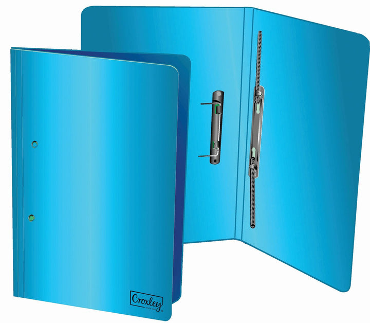 Croxley JD1110 Acc File Foolscap Light colour Each pack 20