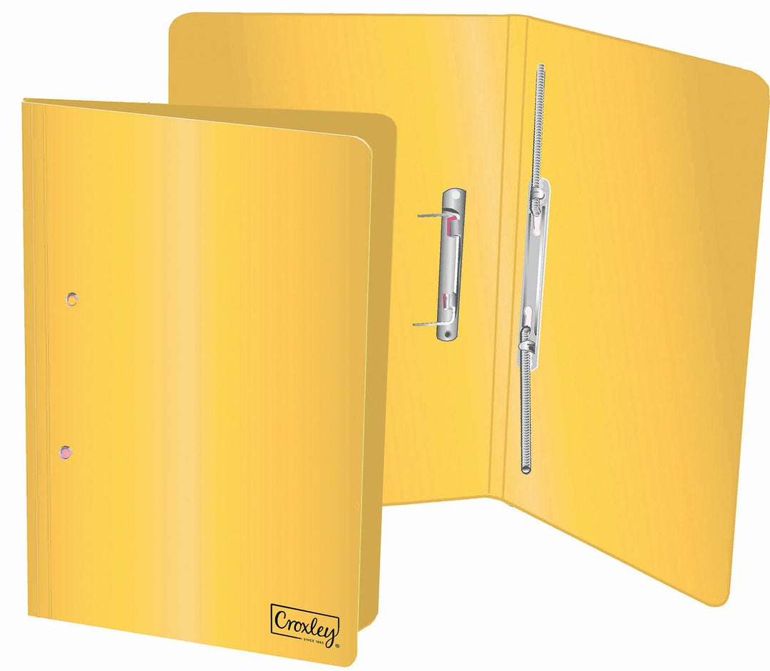 Croxley JD1110 Acc File Foolscap Light colour Each pack 20