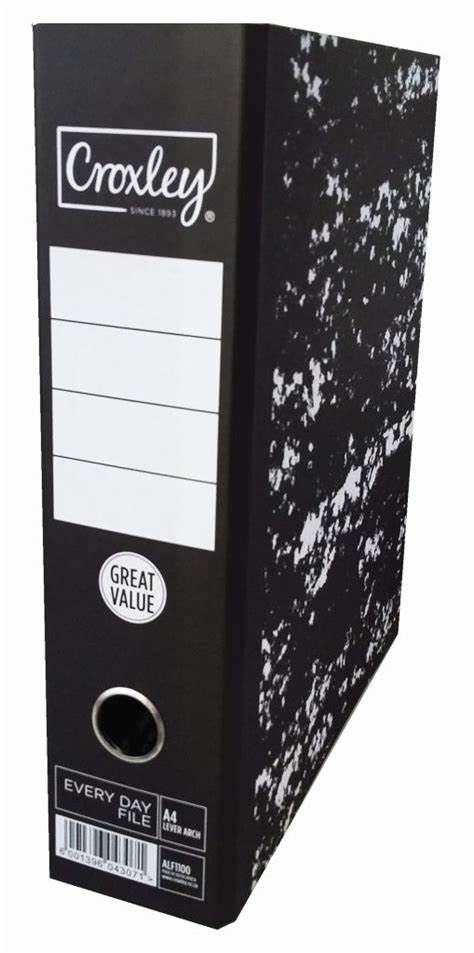 Croxley Every Day File A4 Lever Arch No Rado  - ALF1100