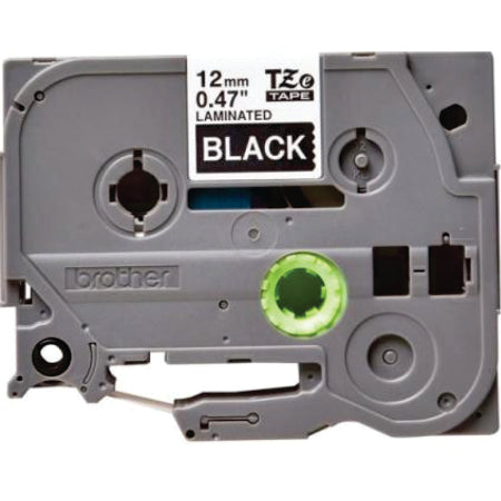 Brother TZe-335 Labelling Tape 12mm White On Black Tape - BRTZ335