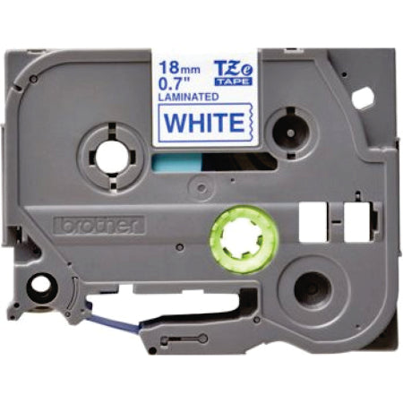Brother TZe-243 Labelling Tape 18mm Blue On White Tape - BRTZ243