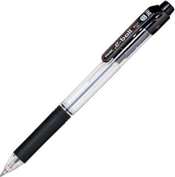 Pentel E-Ball Retractable Medium Point 1.0mm