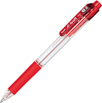 Pentel E-Ball Retractable Medium Point 1.0mm
