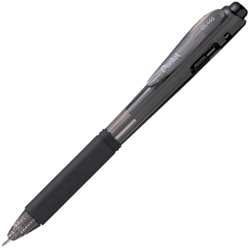 Pentel Retractable Ballpoint Pen Ball Soft Grip Pen 0.1mm