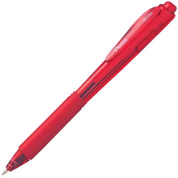 Pentel Retractable Ballpoint Pen Ball Soft Grip Pen 0.1mm