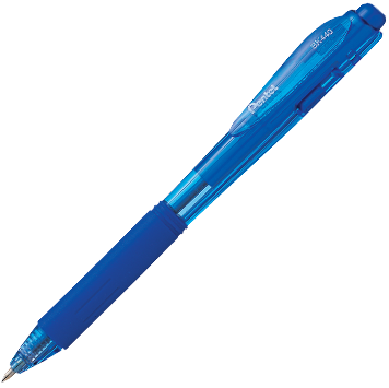 Pentel Retractable Ballpoint Pen Ball Soft Grip Pen 0.1mm