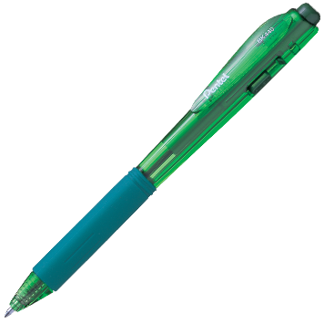 Pentel Retractable Ballpoint Pen Ball Soft Grip Pen 0.1mm