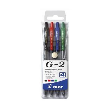 Pilot G2 Basic Wallet of 4 - BL-G2-7-BA-W4