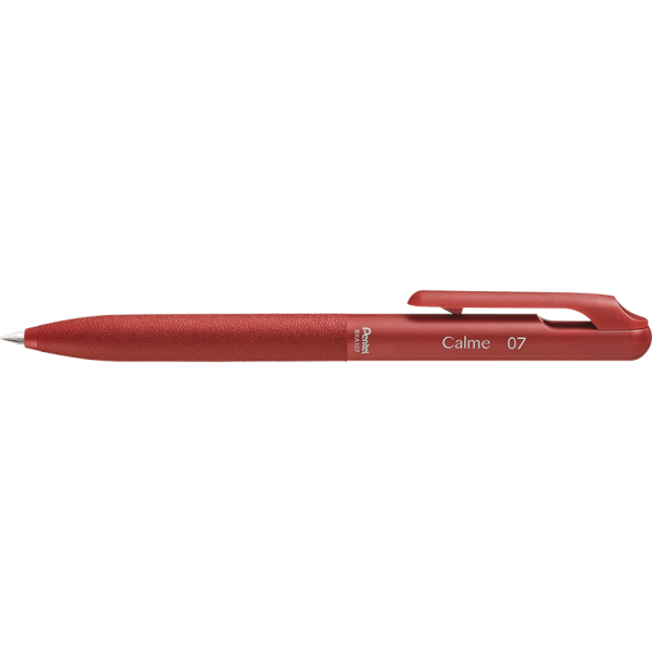Pentel Calme Retractable Ballpoint Pen Leather Grip 0.7mm