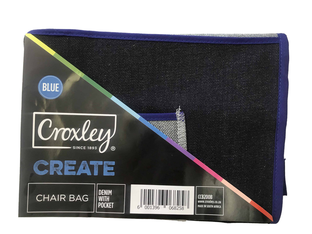 Croxley Chairbags Denim Blue / Red Each