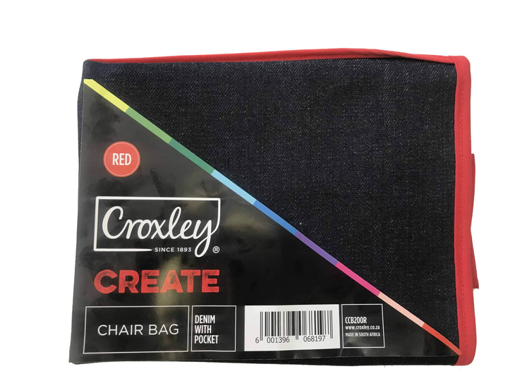 Croxley Chairbags Denim Blue / Red Each