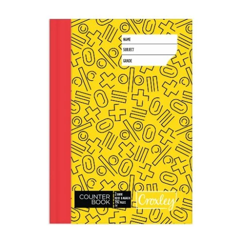 Croxley Eco 2Q F&amp;M Black With Print Pk 20