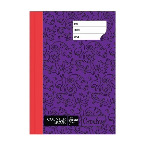 Croxley Eco 2Q F&amp;M Black With Print Pk 20