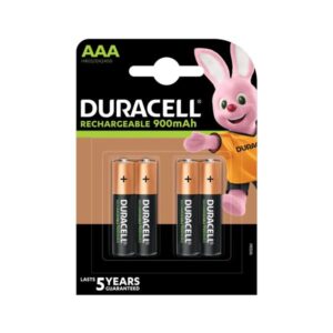 Duracell Rechargeable Ultra AAA Batteries - 4 Pack