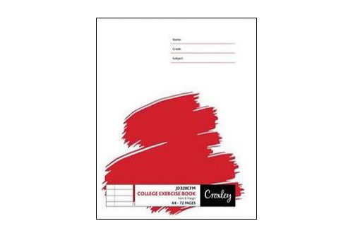 Croxley JD328 A4 72 Pg Feint and Margin Pk10 / bulk 140pcs