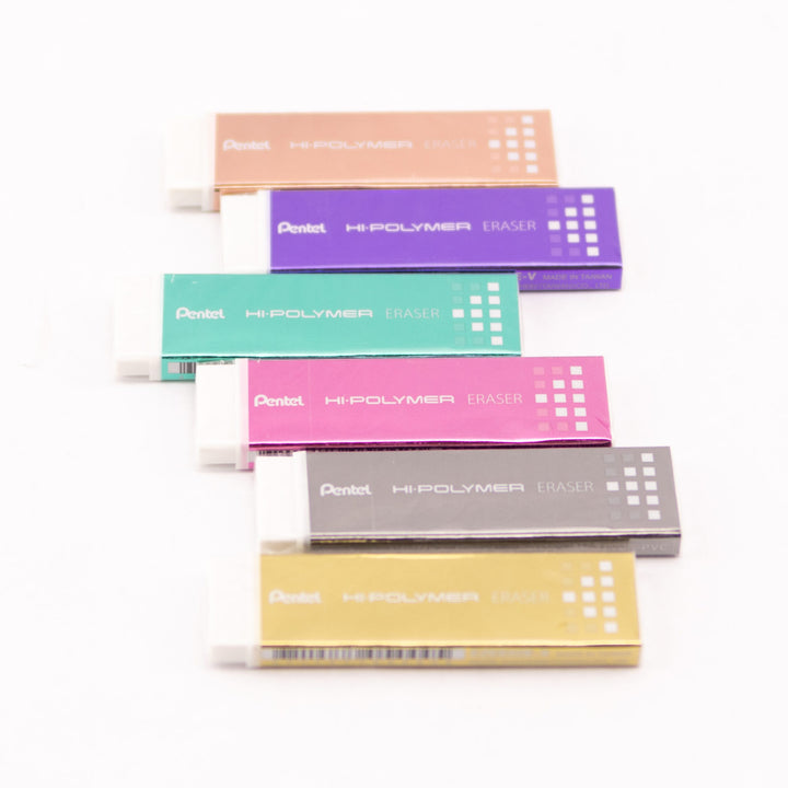 Hi-Polymer Slim Eraser Mettalic Sleeve