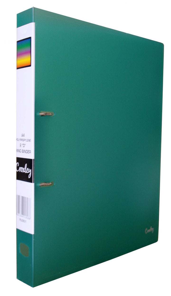 Croxley 2D PP Ring Binder Each Each