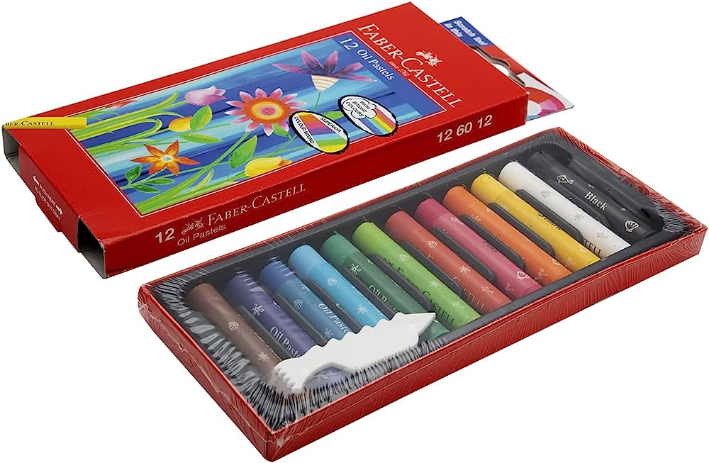 Faber-Castell Oil Pastels Sets Of 12 - OIL 013