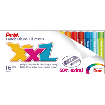 Pentel Xxl Oil Pastels Colour Set