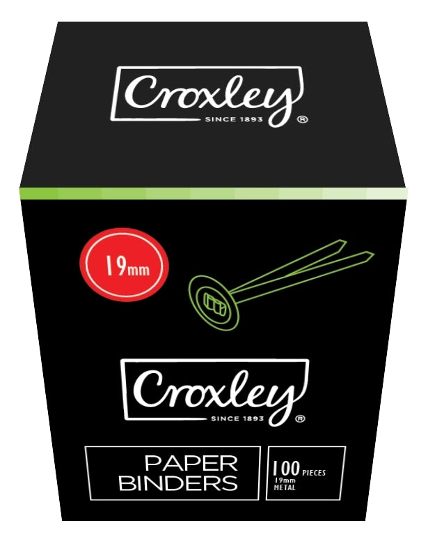 Croxley 19mm/38mm Grip Binder Box100