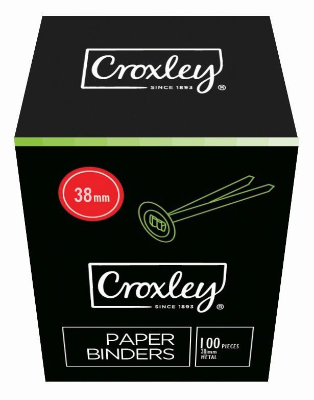 Croxley 19mm/38mm Grip Binder Box100