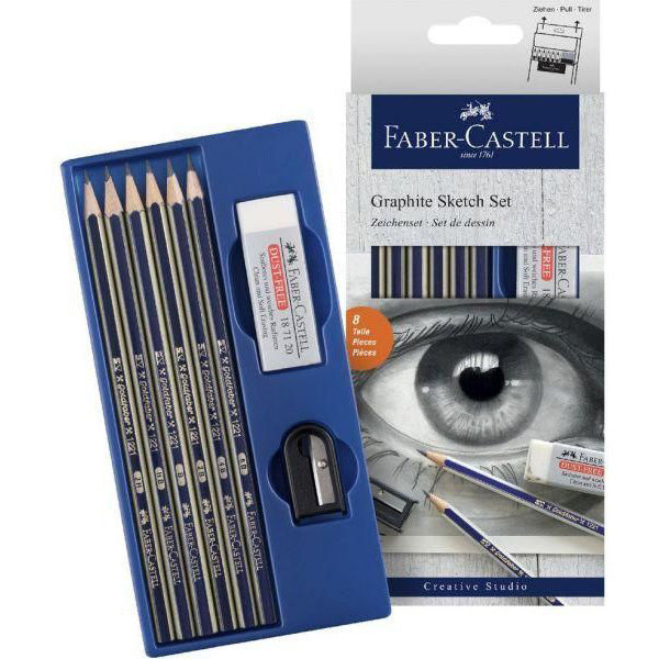 Faber-Castell Goldfaber Graphite Sketching Set - A114000