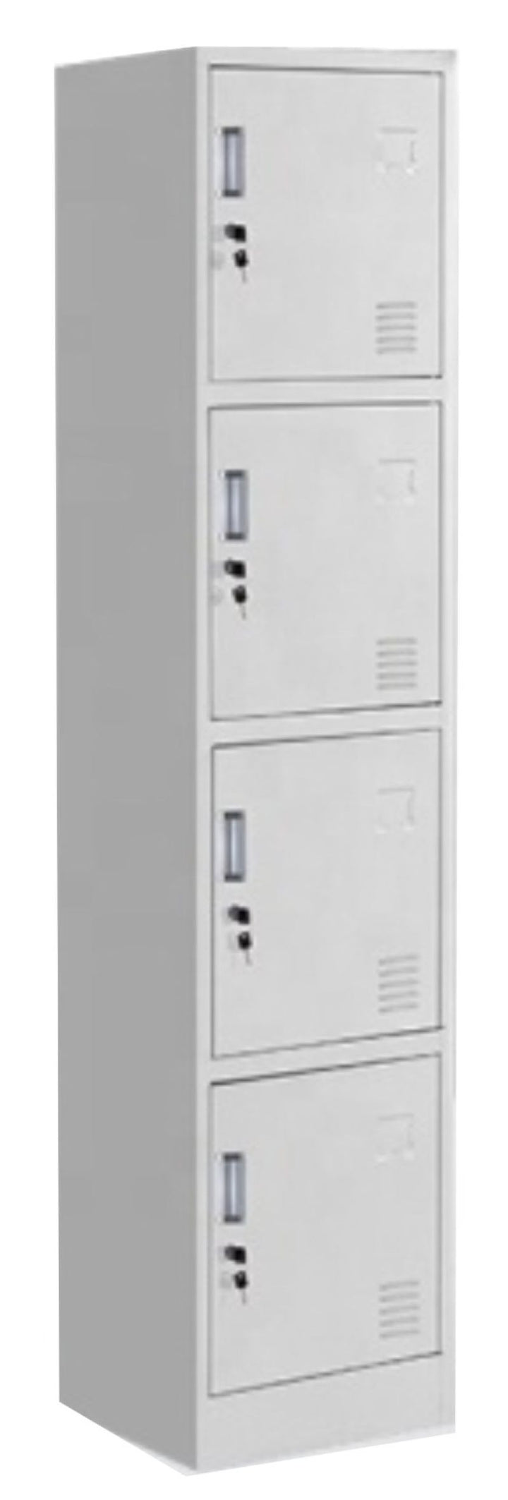 4 Door Metal Locker - H1850 x W380 x D450mm
