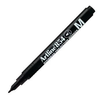 Artline EK854 Medium Point Permanent Overhead Projection Marker 1.0mm Black - EK854-BK