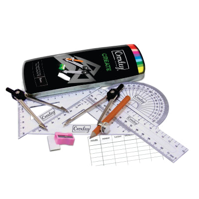 Croxley Maths Set 11 Piece - BTSMAT 01