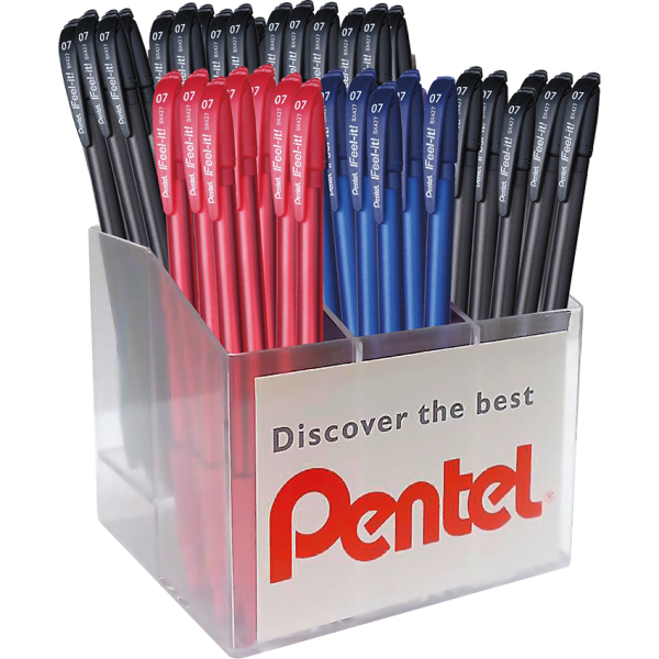 Pentel Feel-It 6Dozen Promo Display - MKTDISP427