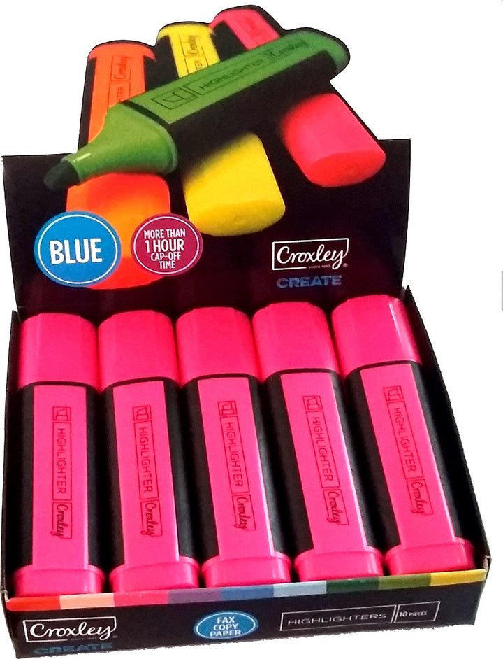Croxley Create Highlighters Box of 10