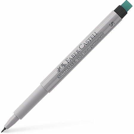 Faber-Castell Multimark Overhead Water-Soluble Marker S Black Box of 10 - A152499