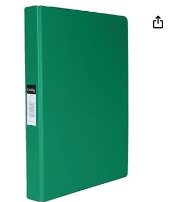 Croxley JD1220 A4 P/P 25mm 2 Round Ring Binder Each