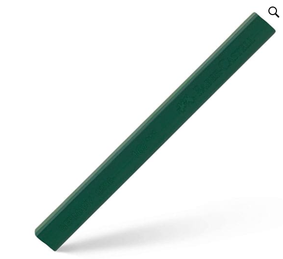Faber-Castell Pastel Polychromos 167 Permanent Green Olive Box Of 6 - A128667