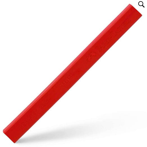 Faber-Castell Pastel Polychromos 219 Scarlet Deep Red Box Of 6 - A128719